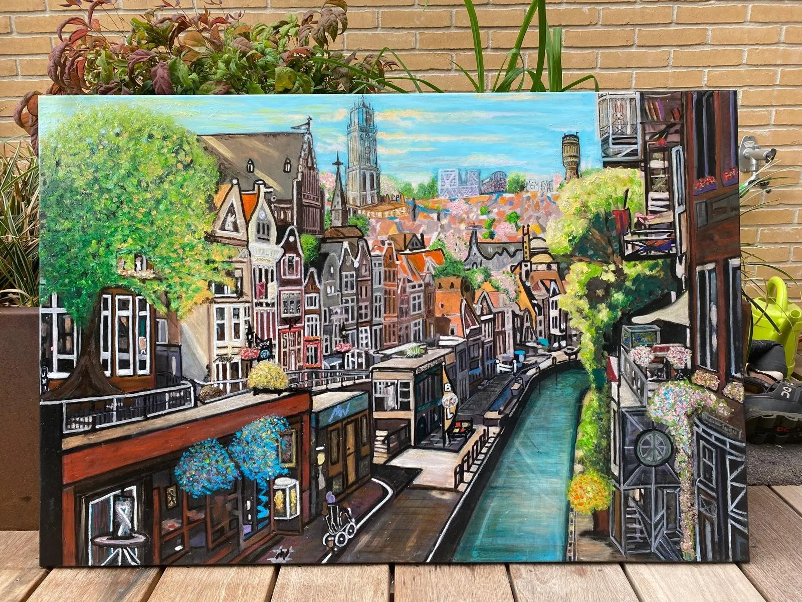 Utrecht Highlighted (framed) — 2
