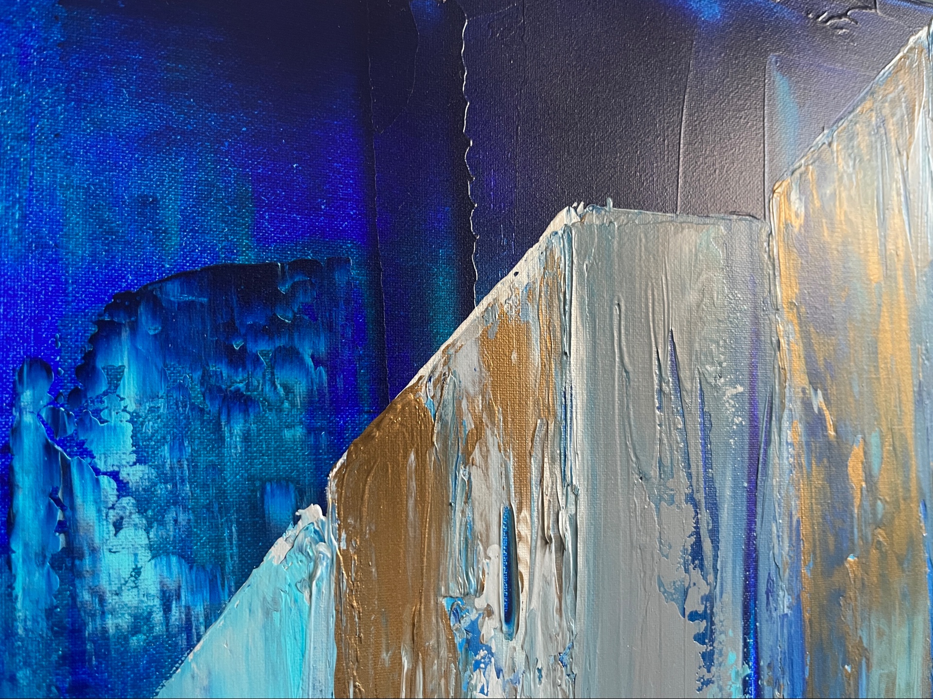 Abstract City #5 - Blue City