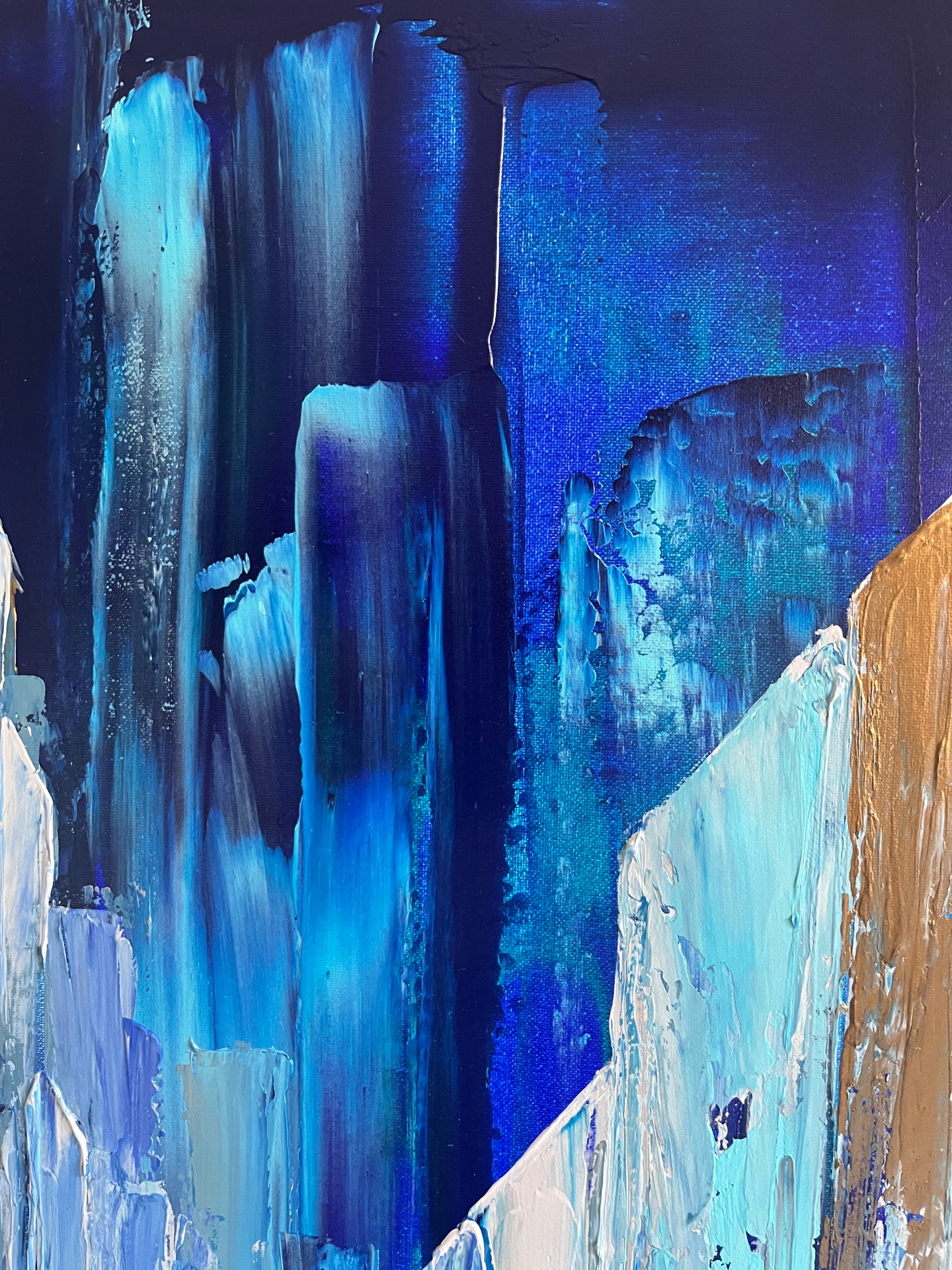 Abstract City #5 - Blue City