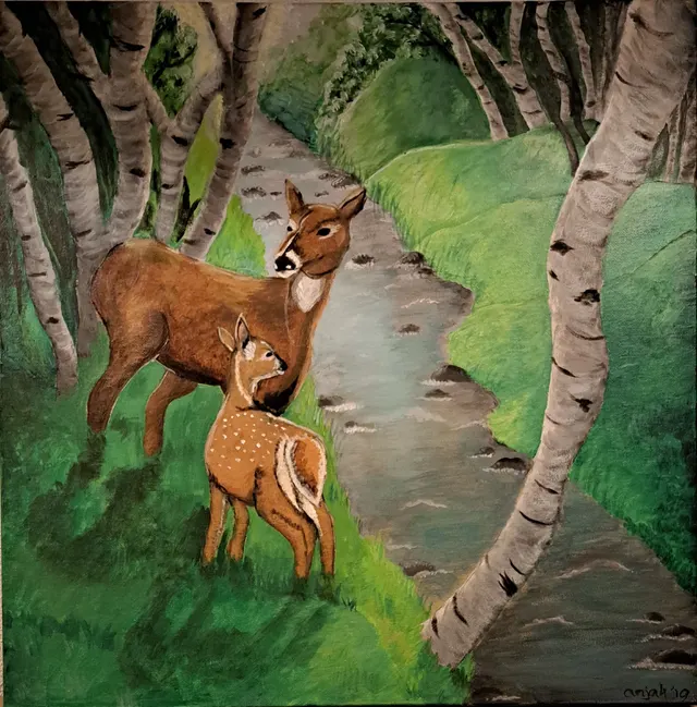 In the forrest