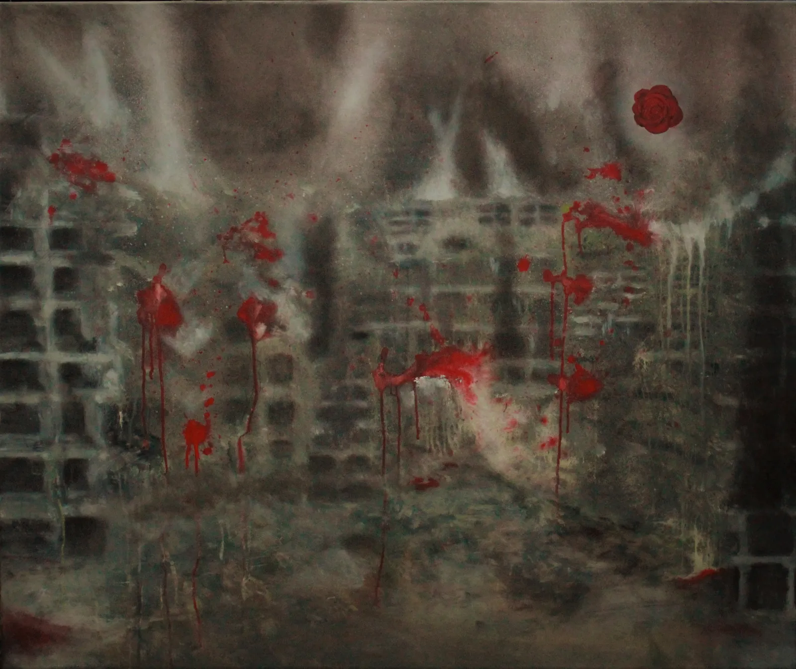 The White City · 2019 · 120×100 cm