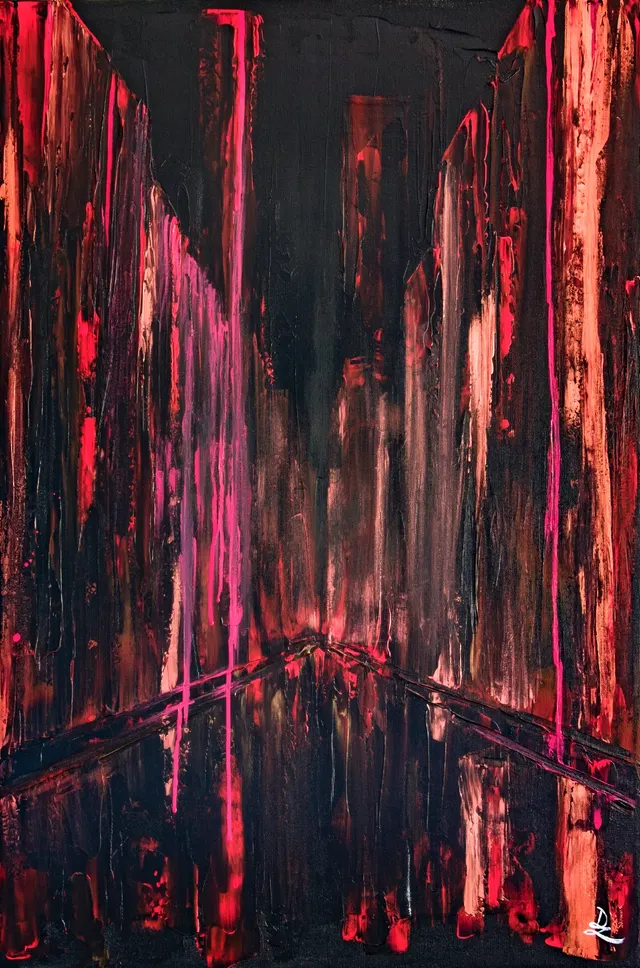 Abstract City #7 - The Hidden Side