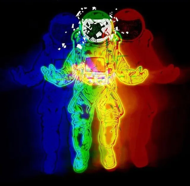 Astronaut art