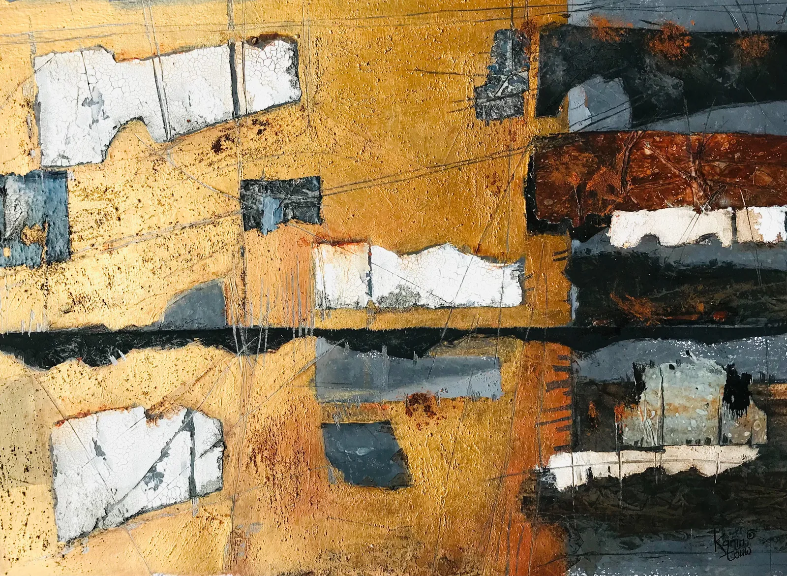 Industrial 2 · 2021 · 50×40 cm