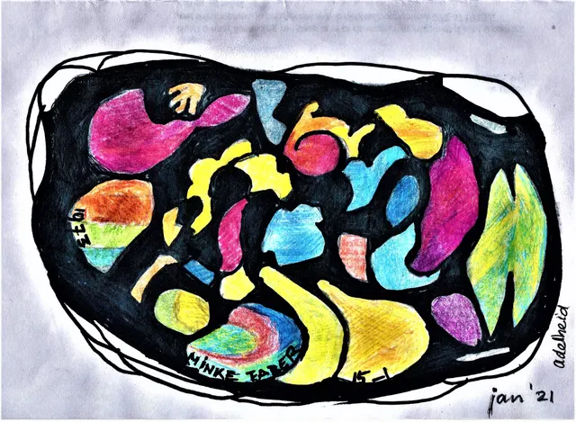 fantasietekening voor Minke