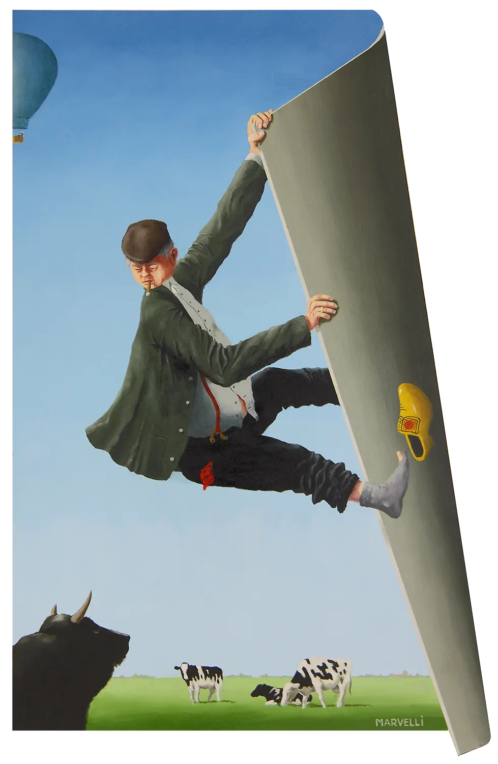 Bull fight - HD Finish on aluminium · 2019 · 61×93 cm