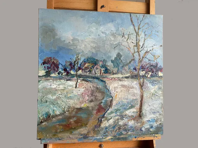 Drents sneeuwlandschap