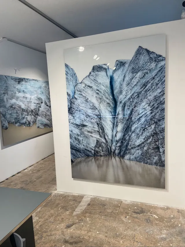 glacier in big, Exhibition at gallery 29